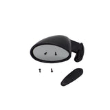 SPECCHIO ESTERNO SINISTRO IN PLASTICA CON GUARNIZIONE TIPO CALIFORNIA FIAT 500