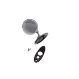 SPECCHIO RETROVISORE A GOCCIA CROMATO CON FISSAGGIO A VITE FIAT 500
