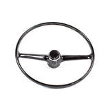 VOLANTE STERZO RESTAURATO CON PULSANTE CLACSON FIAT 500 R GIARDINIERA