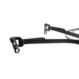 COPPIA FASCETTE CON COPPIGLIA (LUNGHEZZA 800 MM) PER TUBO RISCALDAMENTO FIAT 500