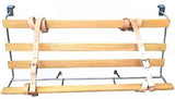 PORTAPACCHI POSTERIORE D’EPOCA CON BACCHETTE IN LEGNO PER FIAT 600